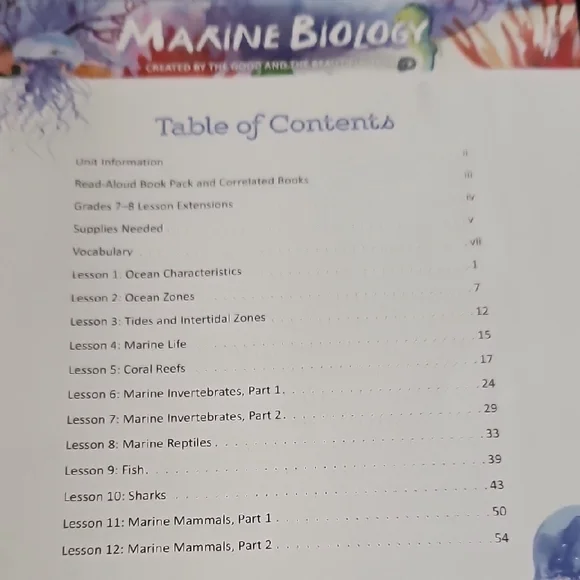 Marine Biology and Sea Creatures Educational Book Set - Picture 7 of 7